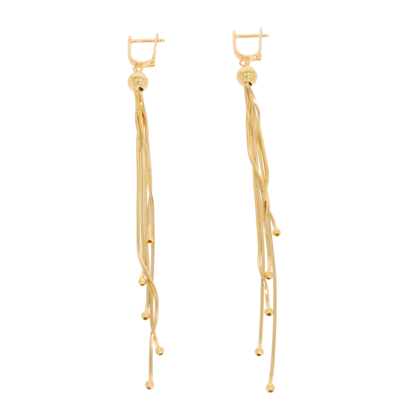 Cercei, Aur Galben, 14 k, 6.88 gr, Cod Produs: 546729 - Tezaurshop.ro