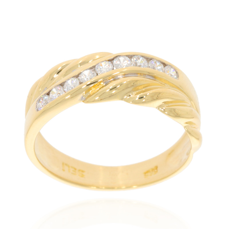inel din aur aur galben 14k 548388