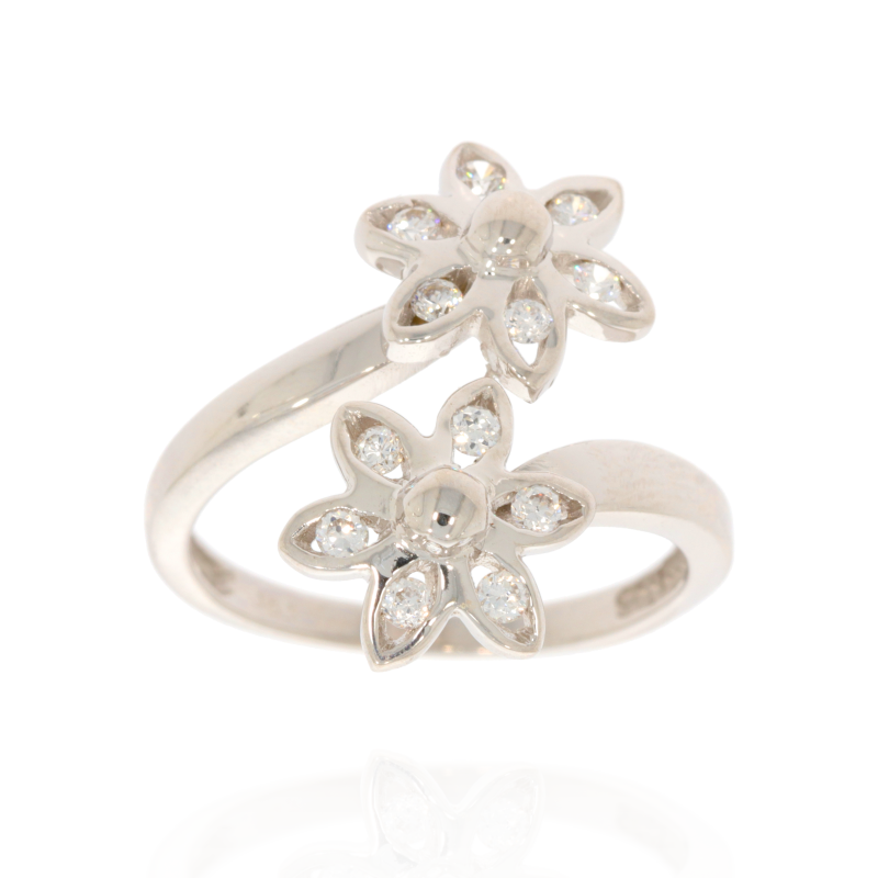 Inel Dama, Aur Alb, 14 k, 4.06 gr, Cod Produs: 548623 - Tezaurshop.ro