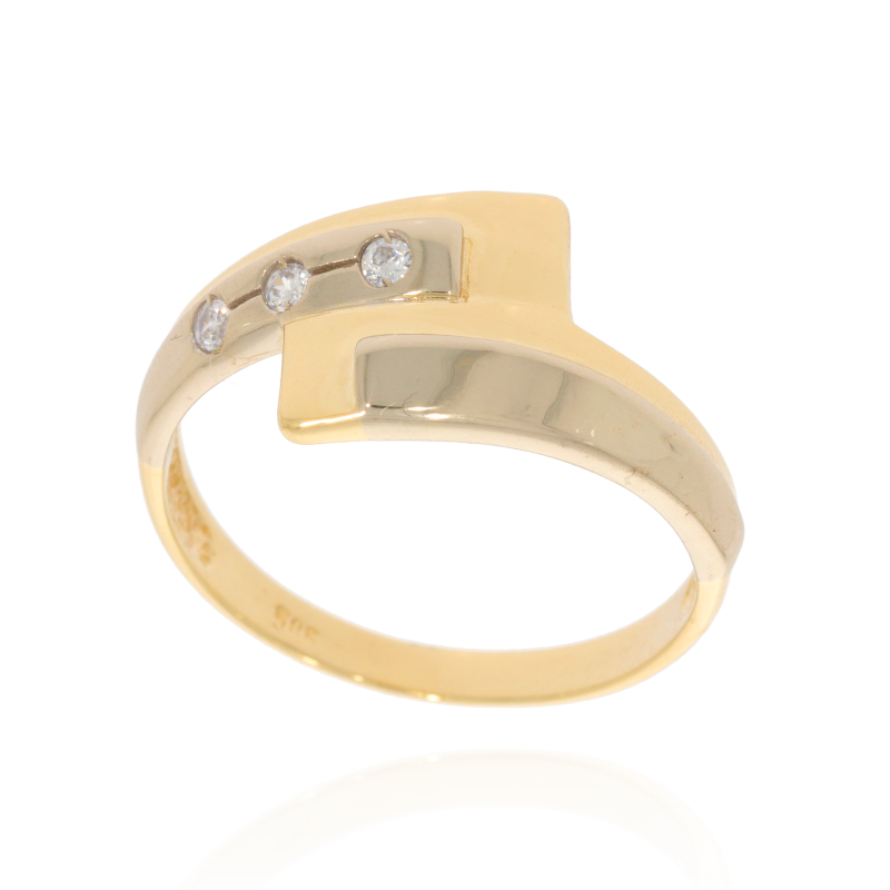 Inel Dama, Aur Mix, 14 k, 3.69 gr, Cod Produs: 548625 - Tezaurshop.ro