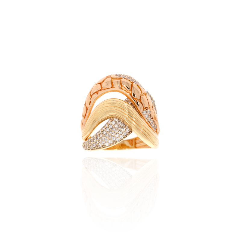 Inel Dama, Aur Mix, 14 k, 6.91 gr, Cod Produs: 548722 - Tezaurshop.ro