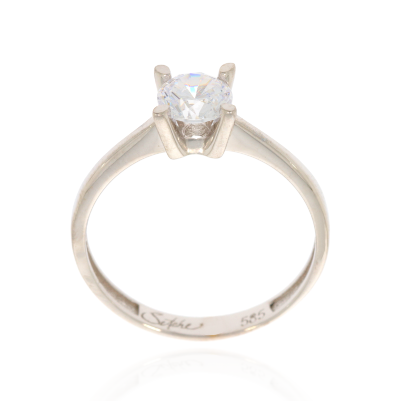 Inel Dama, Aur Alb, 14 k, 2.15 gr, Cod Produs: 549339 - Tezaurshop.ro