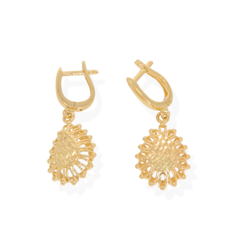 Cercei, Aur Galben, 14 k, 3.22 gr, Cod Produs: 549867 - Tezaurshop.ro