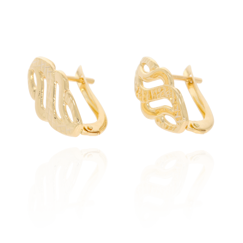 Cercei, Aur Galben, 14 k, 1.62 gr, Cod Produs: 550019 - Tezaurshop.ro