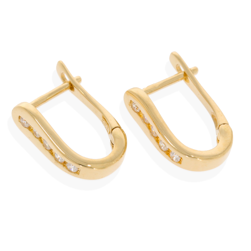 Cercei, Aur Galben, 14 k, 2.06 gr, Cod Produs: 550026 - Tezaurshop.ro