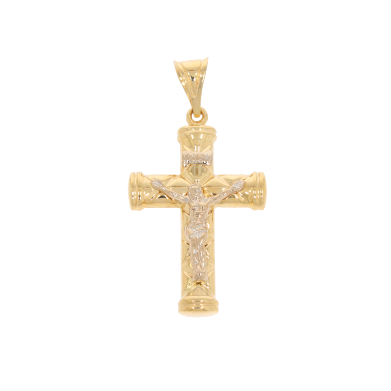 Cruce, Aur Mix, 14 k, 2.55 gr, Cod Produs: 550063 - Tezaurshop.ro