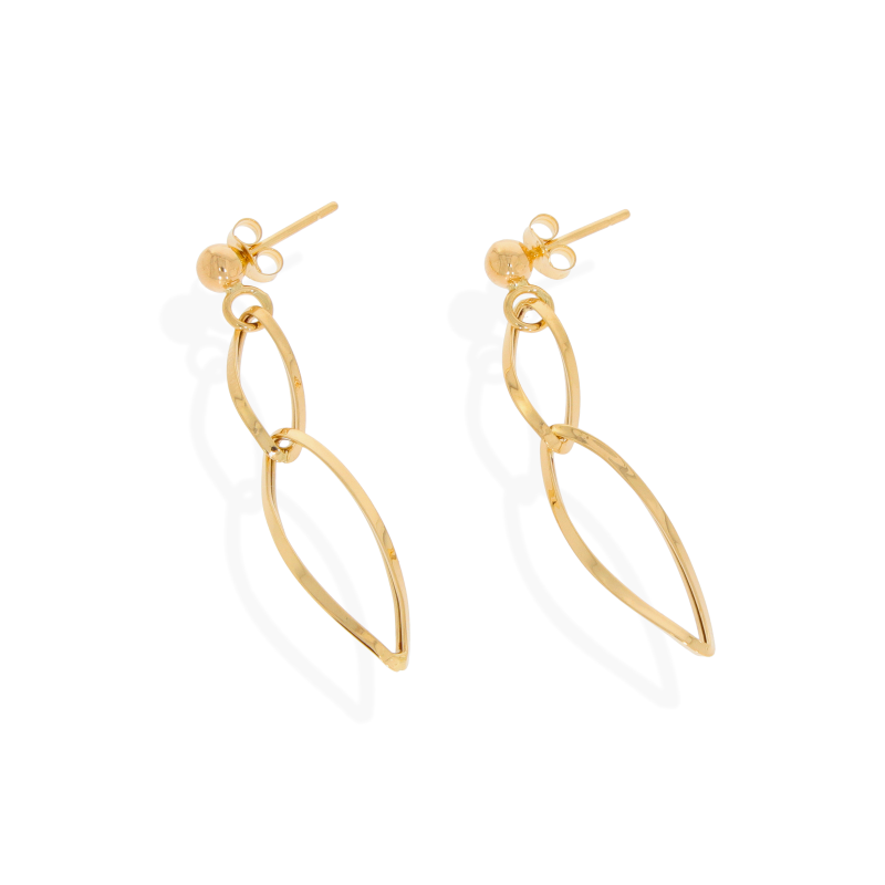 Cercei, Aur Galben, 18 k, 1.46 gr, Cod Produs: 550456 - Tezaurshop.ro