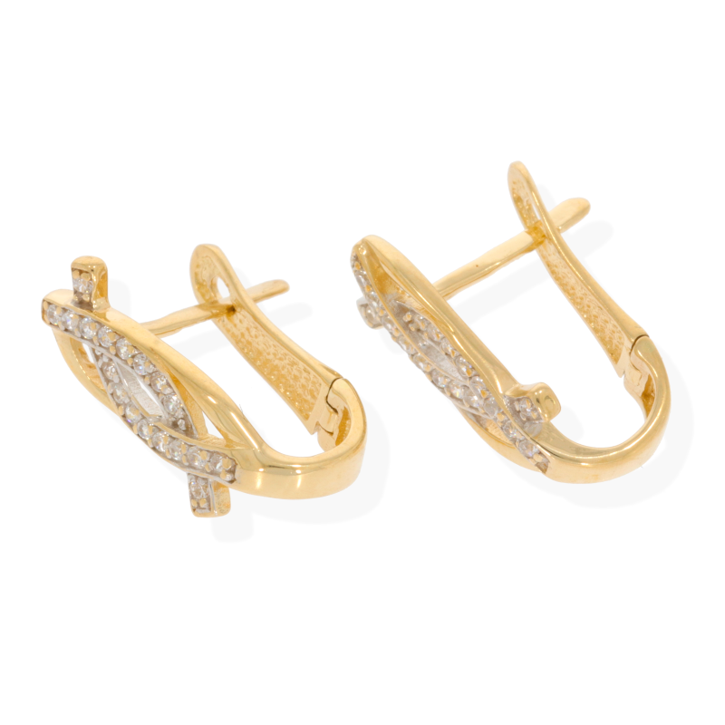Cercei, Aur Galben, 14 k, 2.14 gr, Cod Produs: 550572 - Tezaurshop.ro