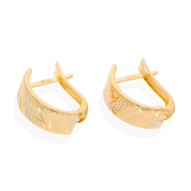 Cercei, Aur Galben, 14 k, 1.37 gr, Cod Produs: 551139 - Tezaurshop.ro