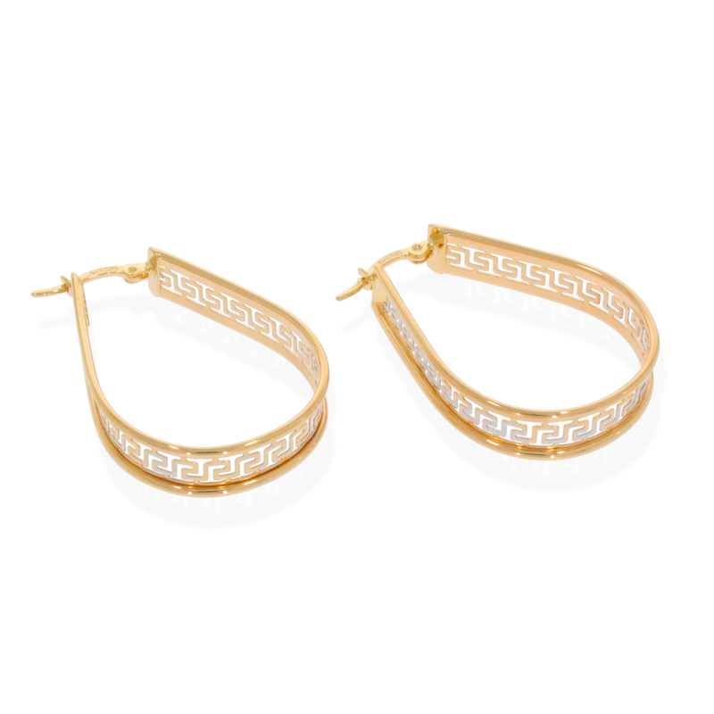 Cercei, Aur Mix, 14 k, 5.54 gr, Cod Produs: 551286 - Tezaurshop.ro
