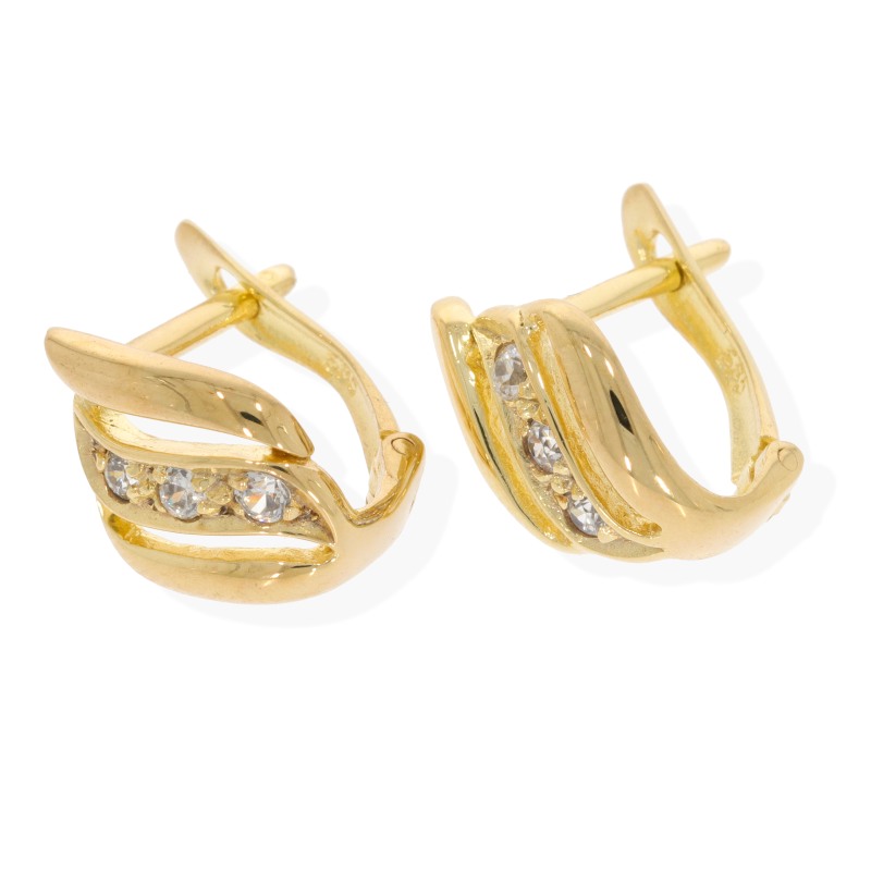 Cercei, Aur Galben, 14 k, 3.46 gr, Cod Produs: 552957 - Tezaurshop.ro