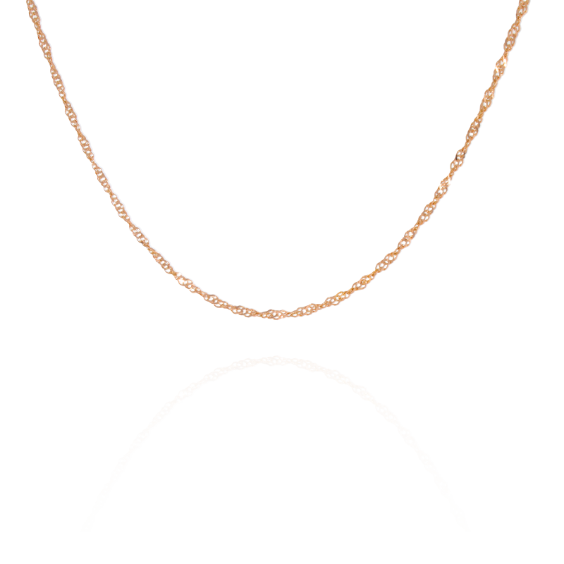 Lant, Aur Roz, 14 k, 2.93 gr, Cod Produs: 553408 - Tezaurshop.ro