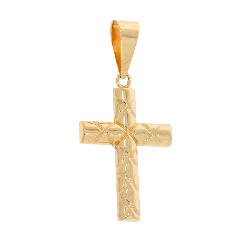 Cruce, Aur Galben, 14 k, 2.04 gr, Cod Produs: 553470 - Tezaurshop.ro