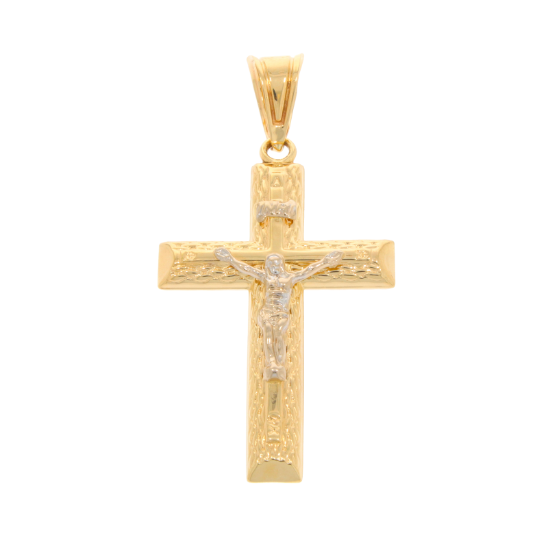 Cruce, Aur Mix, 14 k, 4.03 gr, Cod Produs: 553476 - Tezaurshop.ro