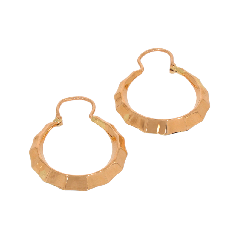 Cercei, Aur Roz, 14 k, 4.15 gr, Cod Produs: 554402 - Tezaurshop.ro