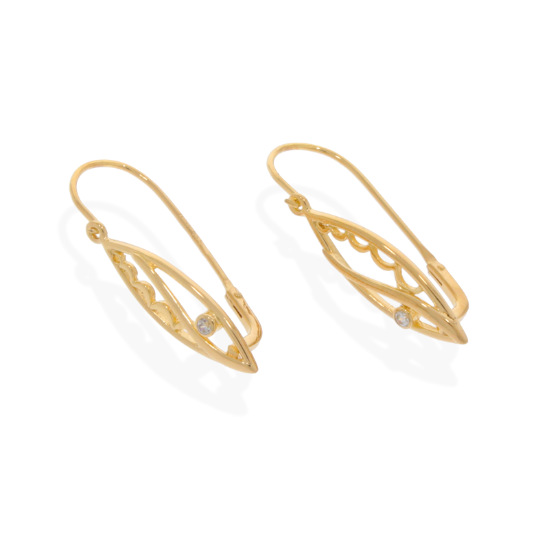 Cercei, Aur Galben, 14 k, 2.59 gr, Cod Produs: 554485 - Tezaurshop.ro
