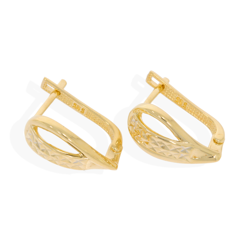 Cercei, Aur Galben, 14 k, 2.57 gr, Cod Produs: 554652 - Tezaurshop.ro