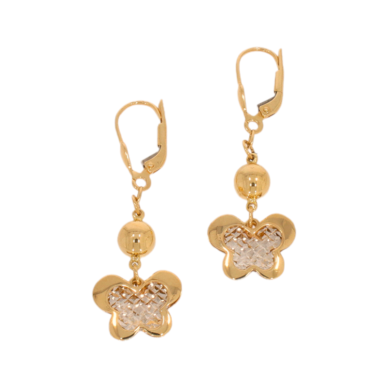 Cercei, Aur Mix, 14 k, 3.13 gr, Cod Produs: 554740 - Tezaurshop.ro