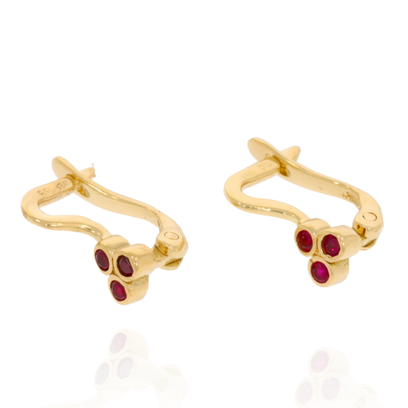 Cercei, Aur Galben, 14 k, 1.71 gr, Cod Produs: 554835 - Tezaurshop.ro