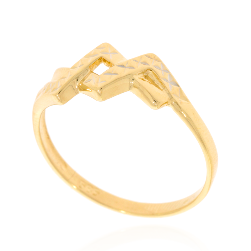 Inel Dama, Aur Galben, 14 k, 1.56 gr, Cod Produs: 555190 - Tezaurshop.ro