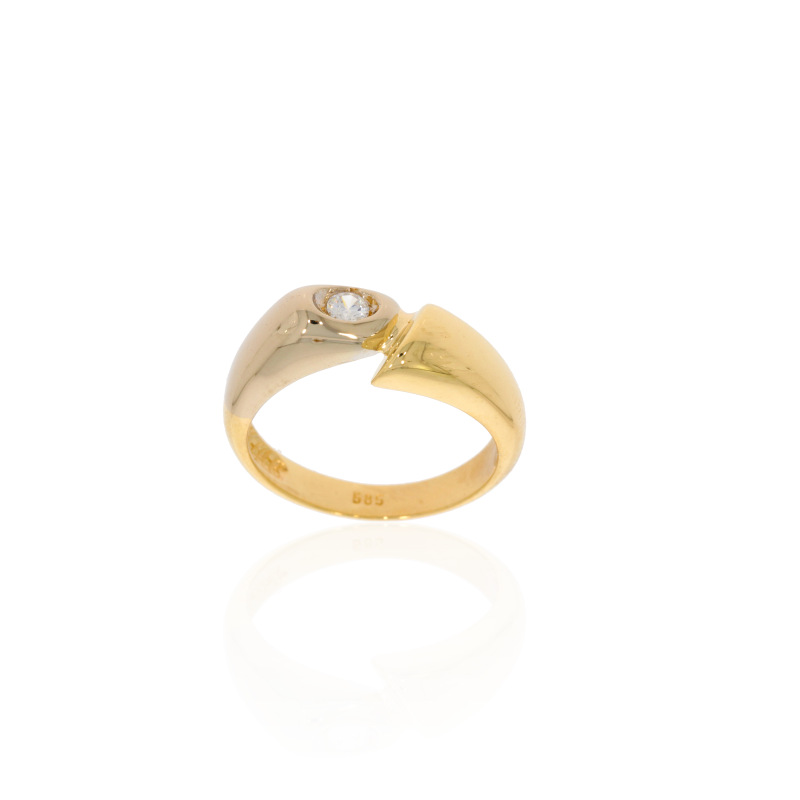 Inel Dama, Aur Mix, 14 k, 5.12 gr, Cod Produs: 555792 - Tezaurshop.ro