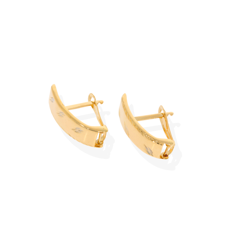 Cercei, Aur Galben, 14 k, 1.2 gr, Cod Produs: 555956 - Tezaurshop.ro