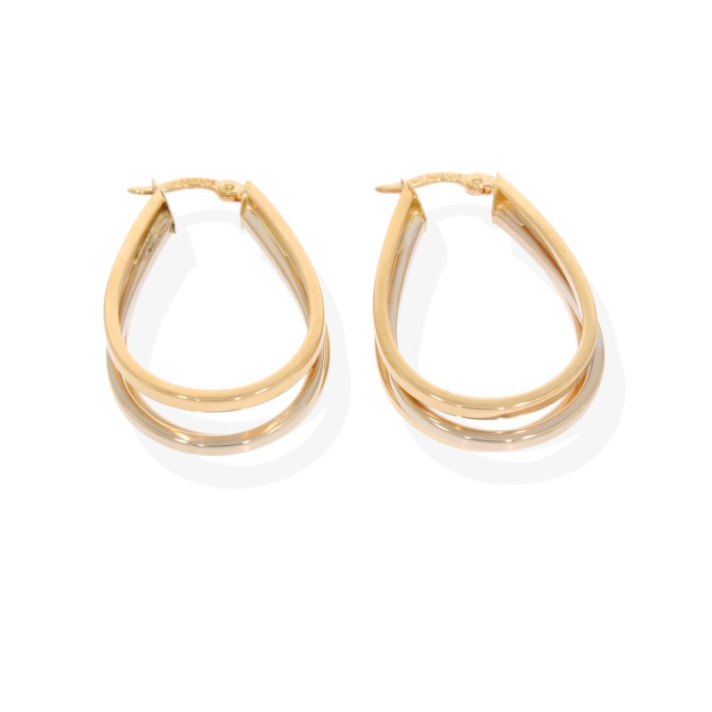 Cercei, Aur Mix, 14 k, 5.23 gr, Cod Produs: 556020 - Tezaurshop.ro