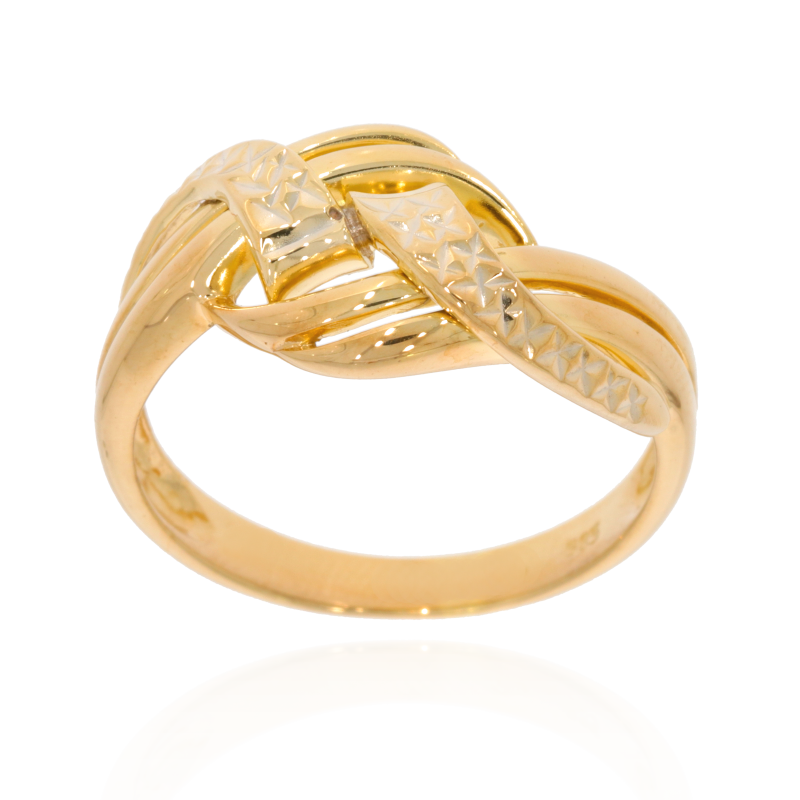 Inel Dama, Aur Mix, 14 k, 4.23 gr, Cod Produs: 556126 - Tezaurshop.ro