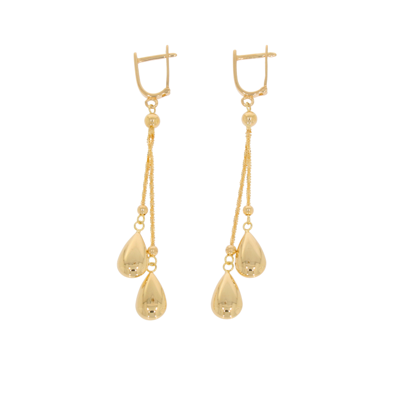 Cercei, Aur Galben, 14 k, 3.8 gr, Cod Produs: 556608 - Tezaurshop.ro
