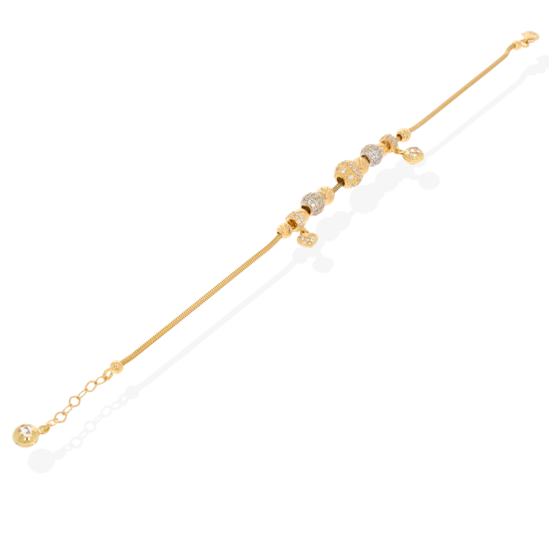Bratara, Aur Mix, 14 k, 6.43 gr, Cod Produs: 557152 - Tezaurshop.ro