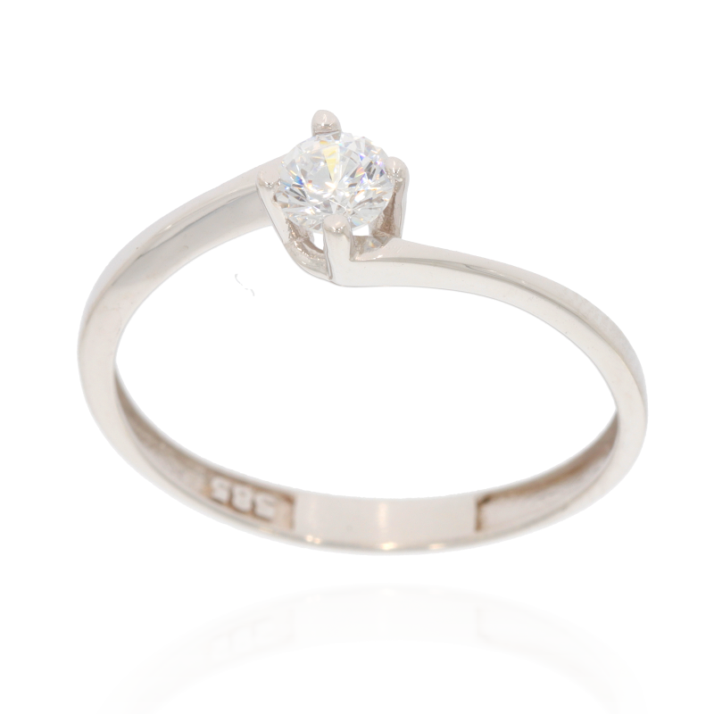 Inel Dama, Aur Alb, 14 k, 1.38 gr, Cod Produs: 557390 - Tezaurshop.ro