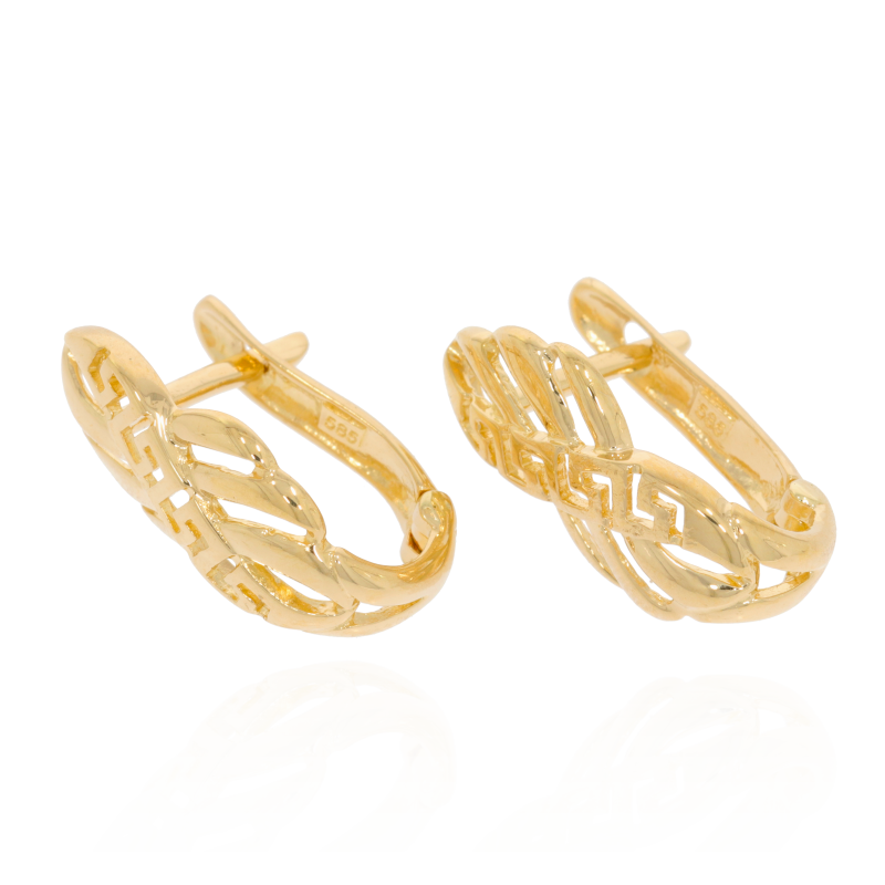 Cercei, Aur Galben, 14 k, 3.37 gr, Cod Produs: 557547 - Tezaurshop.ro