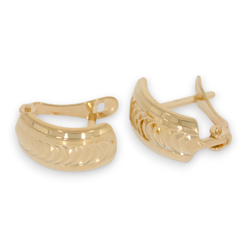 Cercei, Aur Alb, 14 k, 1.43 gr, Cod Produs: 557735 - Tezaurshop.ro