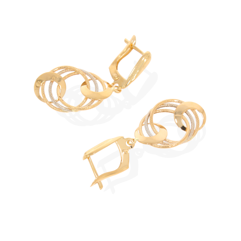 Cercei, Aur Mix, 14 k, 2.99 gr, Cod Produs: 559395 - Tezaurshop.ro