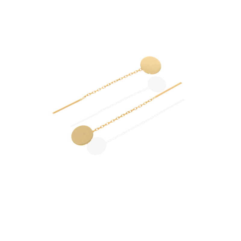 Cercei, Aur Galben, 14 k, 1.24 gr, Cod Produs: 559398 - Tezaurshop.ro