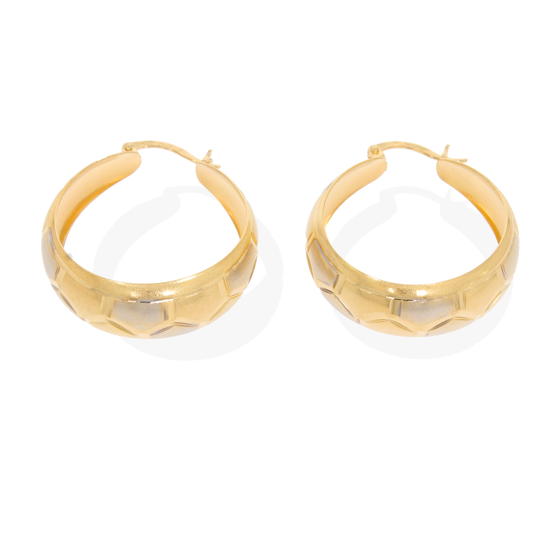 Cercei, Aur Mix, 14 k, 6.7 gr, Cod Produs: 559869 - Tezaurshop.ro