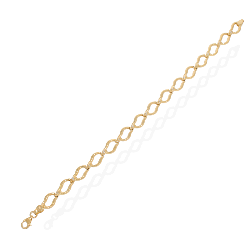 Bratara, Aur Galben, 14 k, 4.66 gr, Cod Produs: 559928 - Tezaurshop.ro
