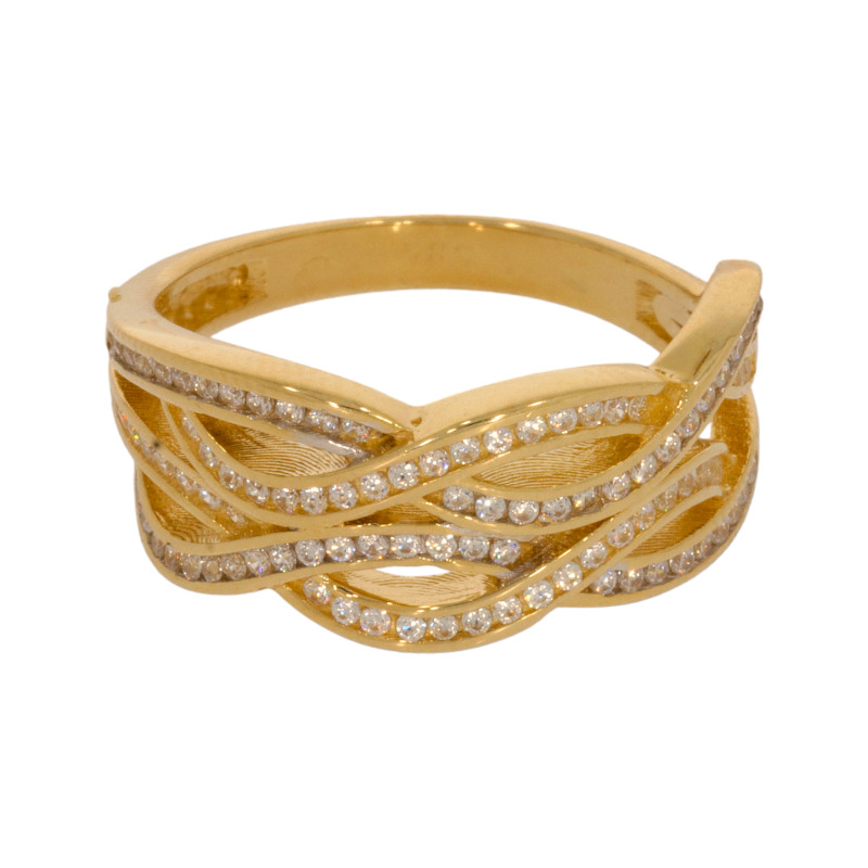 inel din aur aur galben 14k 559973
