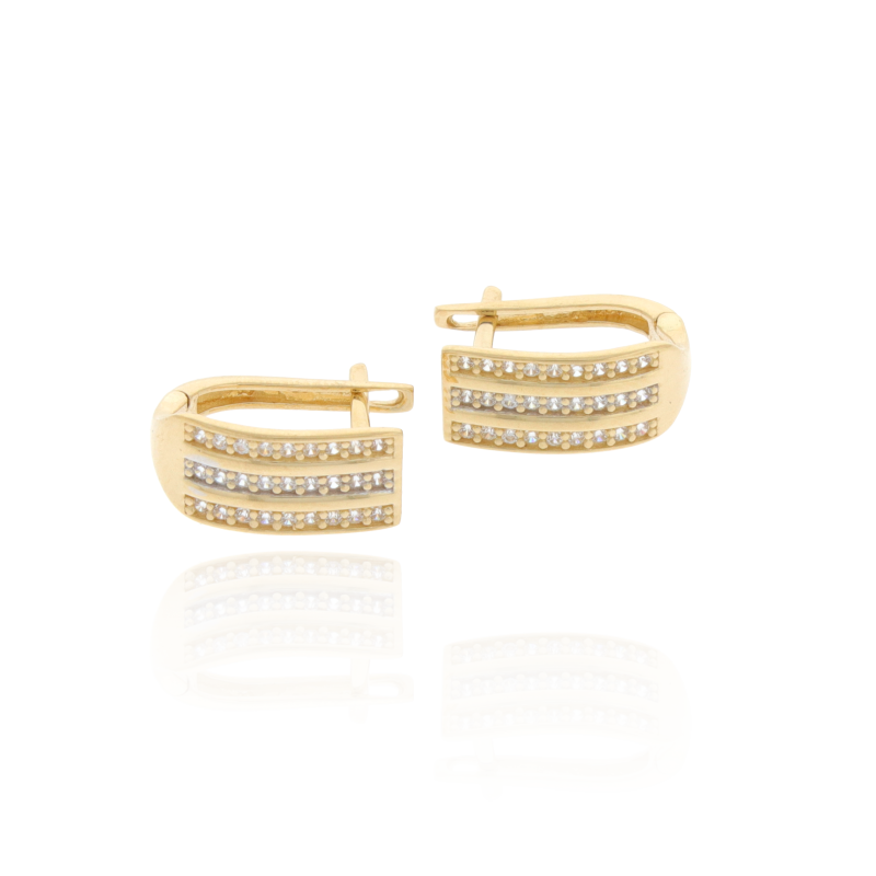 Cercei, Aur Galben, 14 k, 2.84 gr, Cod Produs: 560102 - Tezaurshop.ro