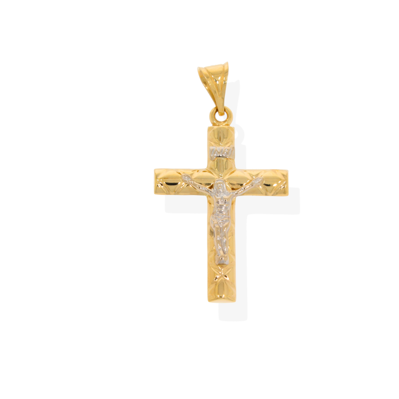 Cruce, Aur Mix, 14 k, 2.41 gr, Cod Produs: 560122 - Tezaurshop.ro