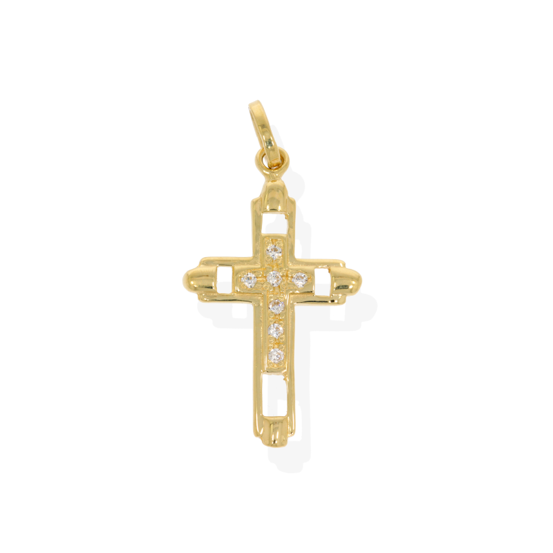 Cruce, Aur Galben, 14 k, 1.97 gr, Cod Produs: 560133 - Tezaurshop.ro