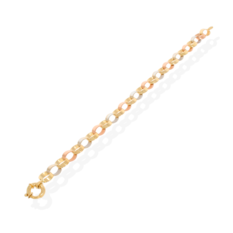 Bratara, Aur Mix, 14 k, 6.31 gr, Cod Produs: 560223 - Tezaurshop.ro