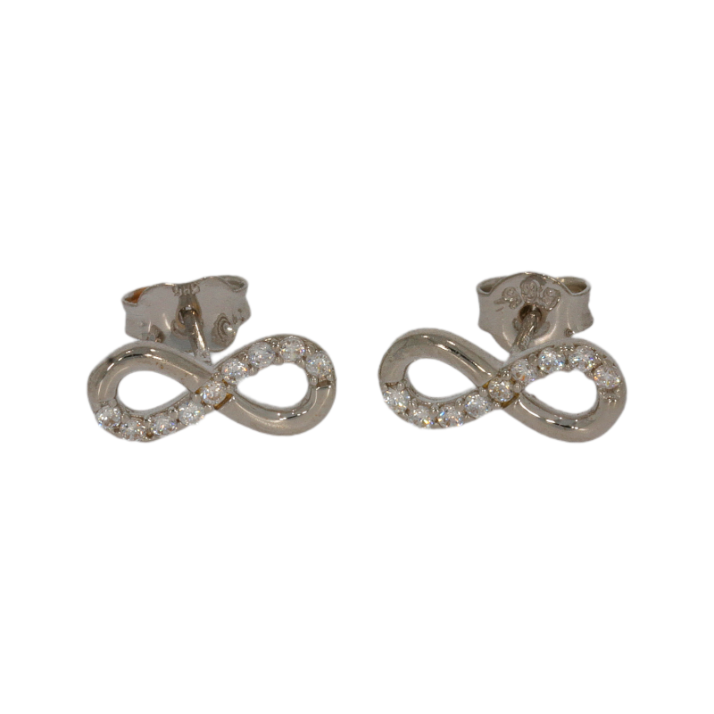 Cercei, Aur Alb, 14 k, 1.1 gr, Cod Produs: 560296 - Tezaurshop.ro