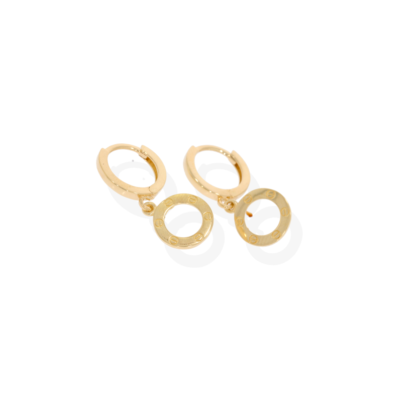 Cercei, Aur Galben, 14 k, 2.37 gr, Cod Produs: 560429 - Tezaurshop.ro