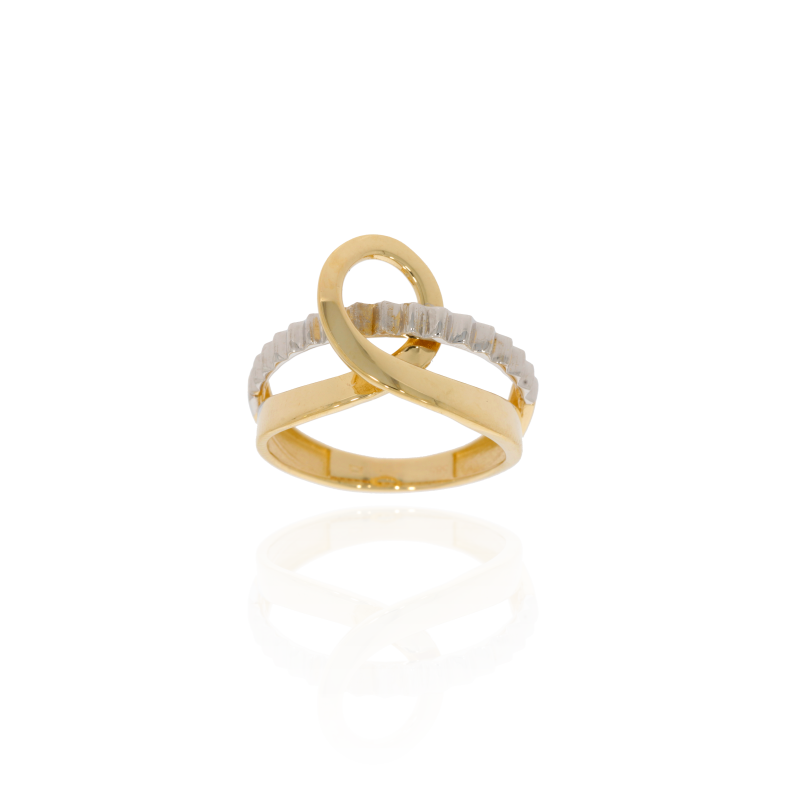 Inel Dama, Aur Mix, 14 k, 3.46 gr, Cod Produs: 560471 - Tezaurshop.ro