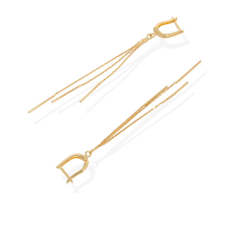 Cercei, Aur Galben, 14 k, 3.54 gr, Cod Produs: 560486 - Tezaurshop.ro