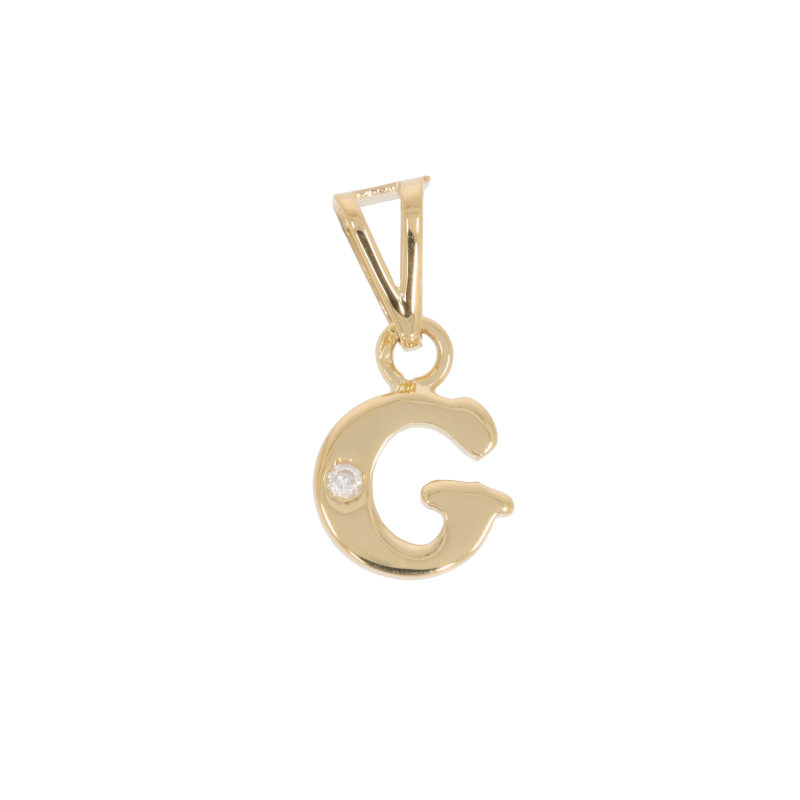 Pandant Initiala, Aur Galben, 18 k, 0.87 gr, Cod Produs: 560892 - Tezaurshop.ro