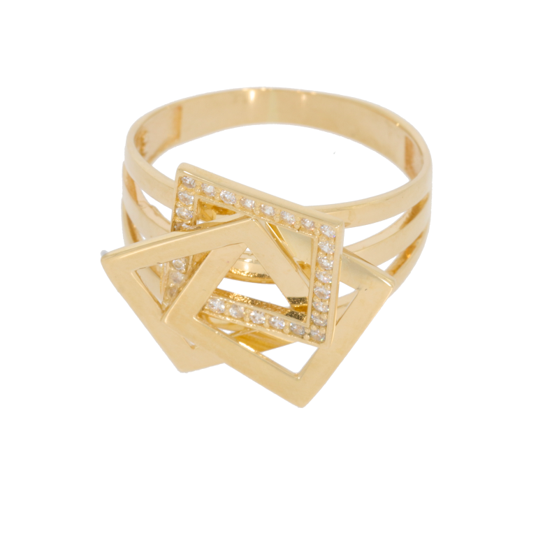 Inel Dama, Aur Galben, 14 k, 3.48 gr, Cod Produs: 561089 - Tezaurshop.ro