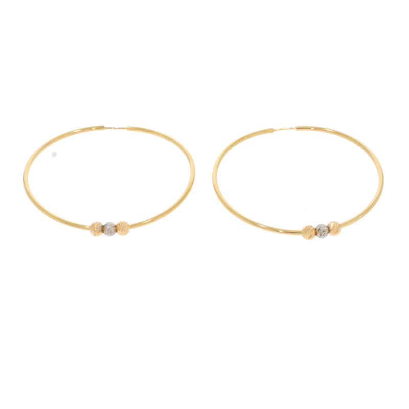 Cercei, Aur Mix, 14 k, 4.27 gr, Cod Produs: 561157 - Tezaurshop.ro