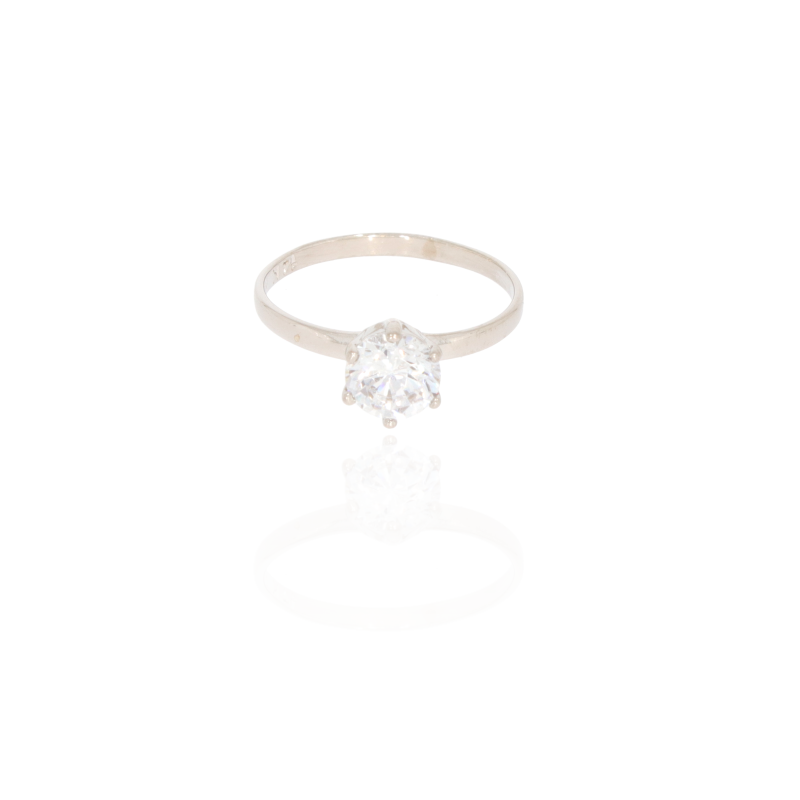 Inel Dama, Aur Alb, 14 k, 1.34 gr, Cod Produs: 561275 - Tezaurshop.ro